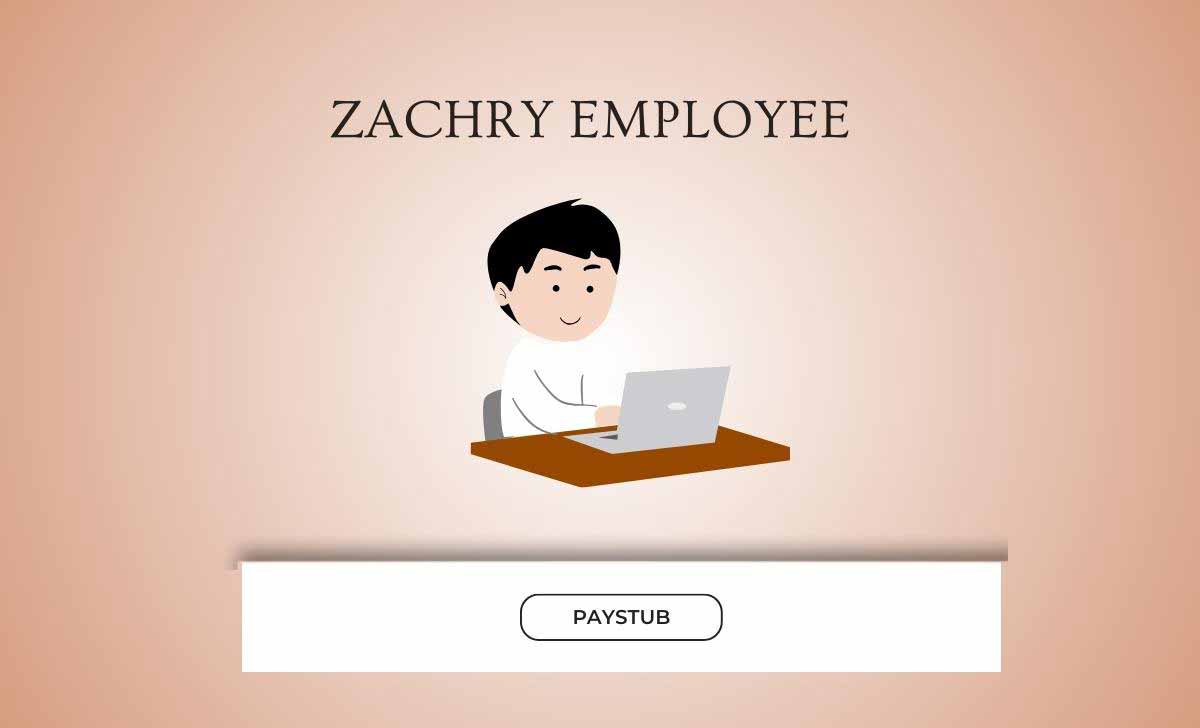 ZACHRY paystub