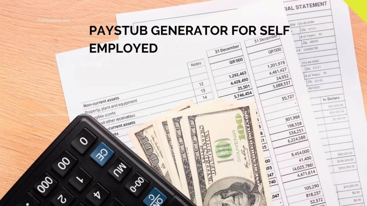 Paystub Generator for Self Employed